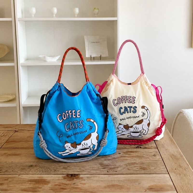 Women Bags Discount - 【Bestseller】Modische Damen-Einkaufstasche mit Stickerei, Große Schultertasche,