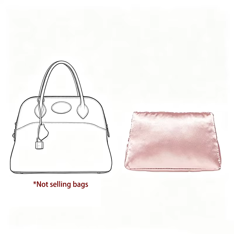 Women Bags Hermes - Rein handgefertigtes Seidenkissen-Gewebe für Hermes Bolide