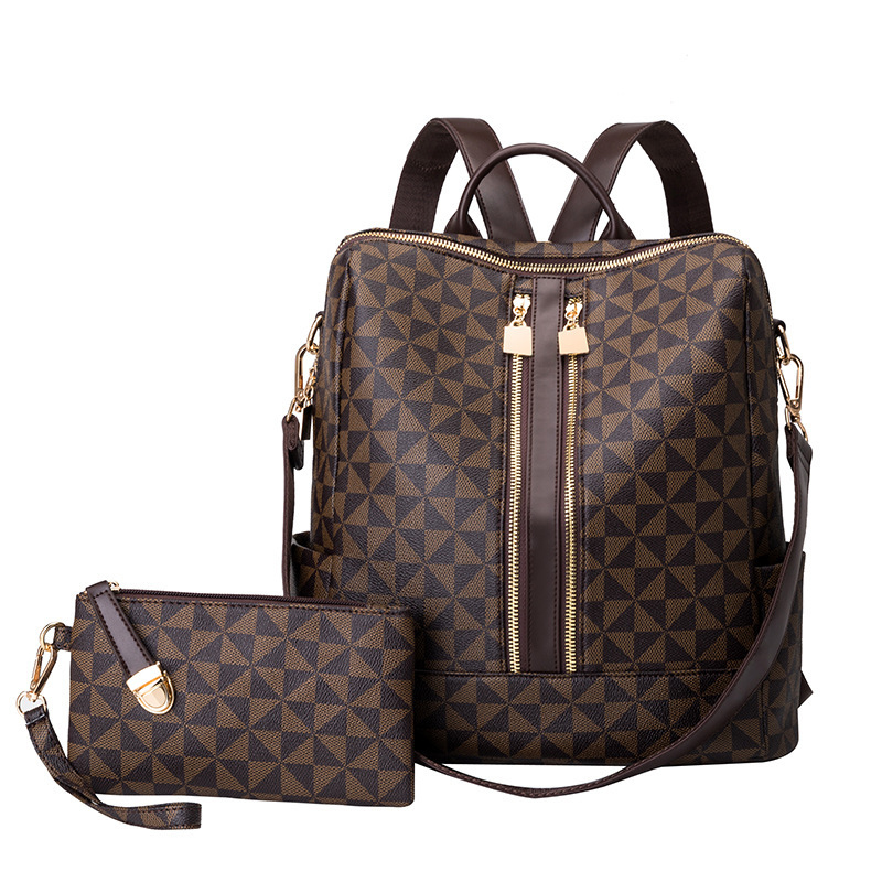 Mini Backpack Women - 2-teiliges Rucksack- und Handtaschen-Set, für Damen,