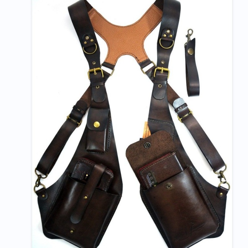 Retro Quadratische Leder-Umhän – Women Bags Purses Bewertung und Preis