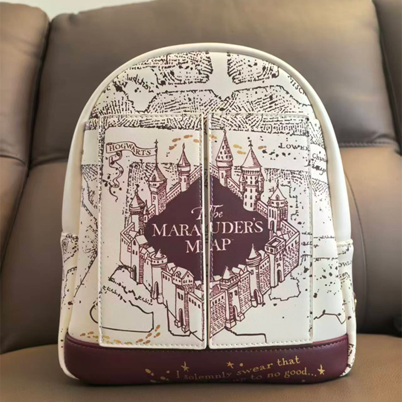 Harry Potter Karten-Print Cosp – Mini Backpack Women Bewertung und Preis