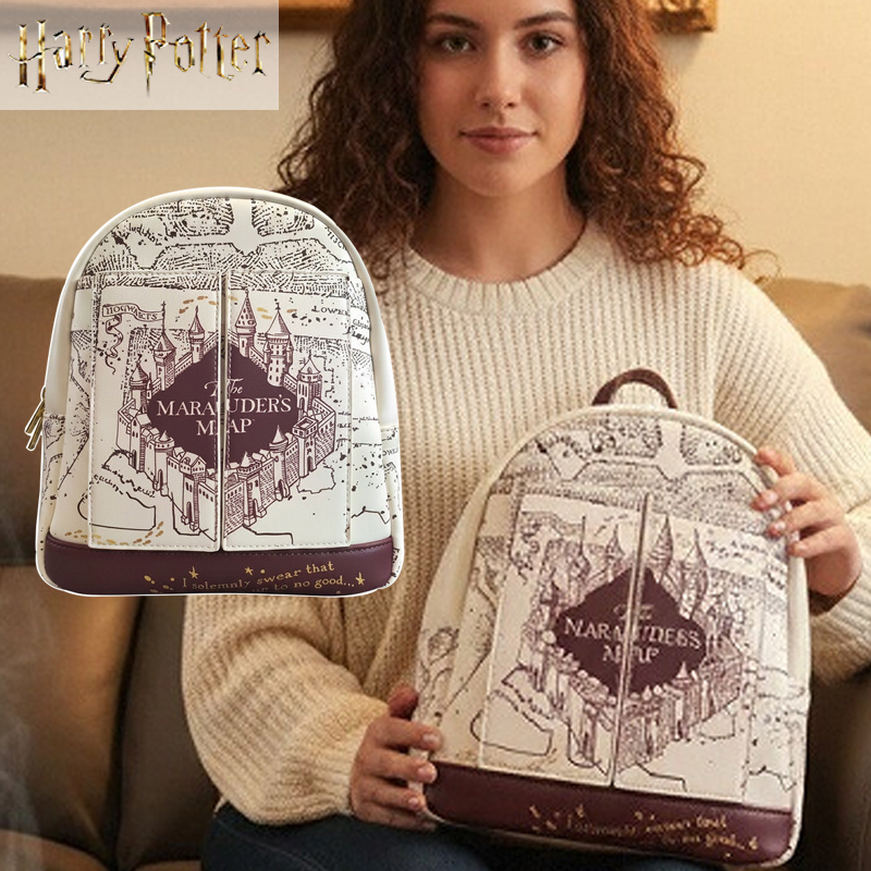 Harry Potter Karten-Print Cosp – Mini Backpack Women Bewertung und Preis