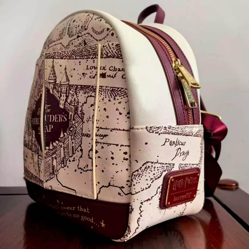 Harry Potter Karten-Print Cosp – Mini Backpack Women Bewertung und Preis