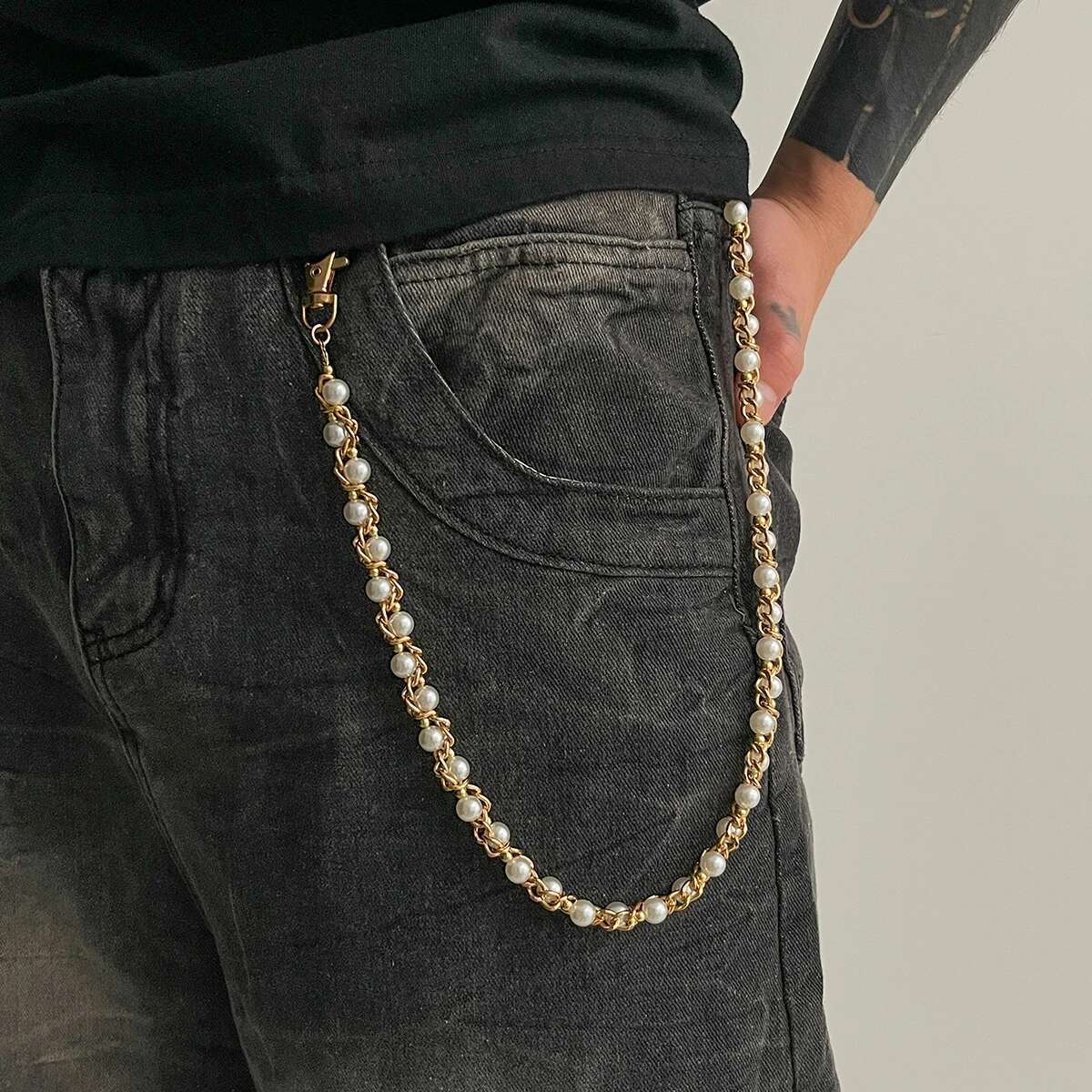 Ingemark Punk Imitation Perle  – Women Bags Jeans Bewertung und Preis