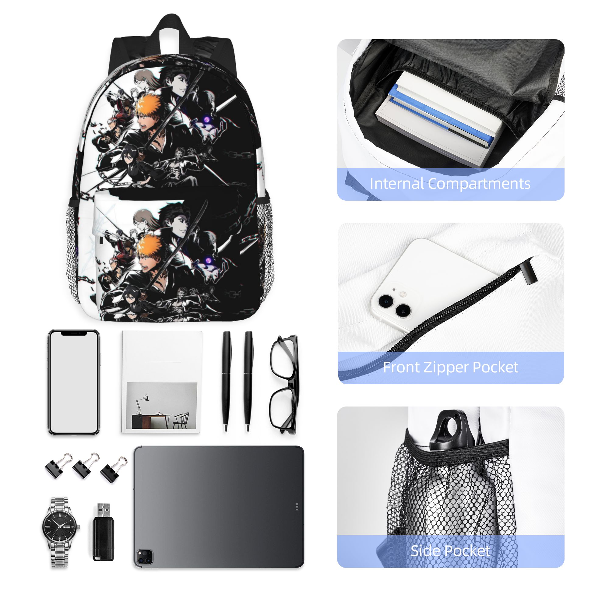 Ichigo Kurosaki Bleach ‌   Ani – Women Bags Discount Bewertung und Preis