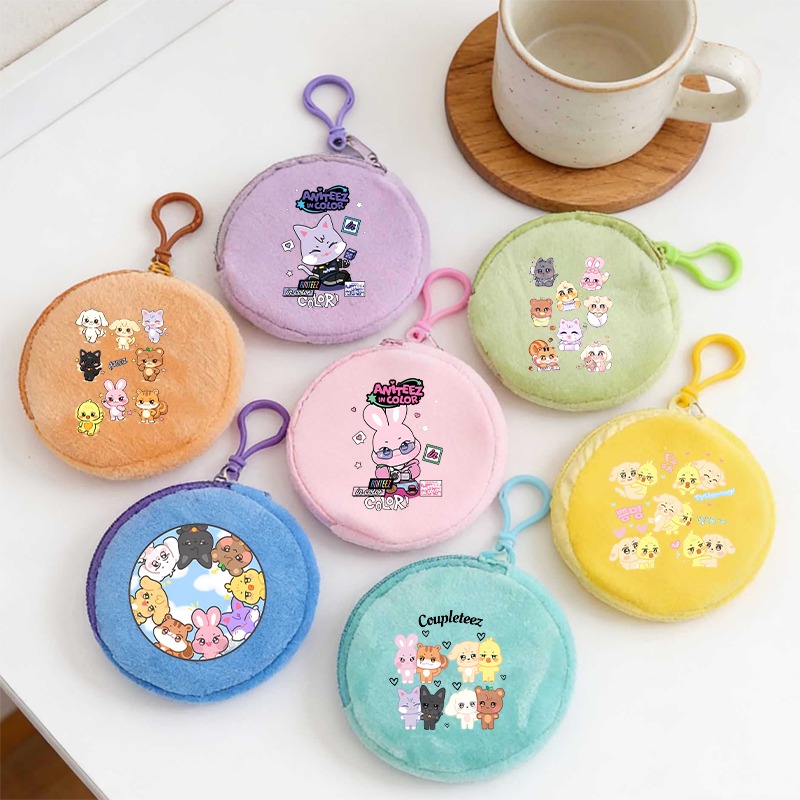 Kpop ATEEZ Idol Münzbörsen Sch – Women Bags Purses Bewertung und Preis