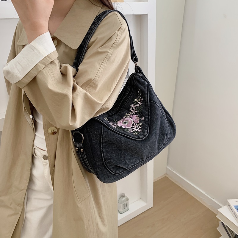Vintage Denim Umhängetasche mi – Women Bags Jeans Bewertung und Preis