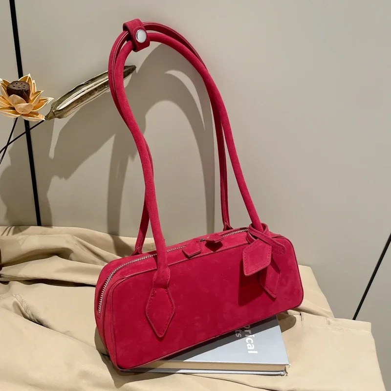 Faux Wildleder Reißverschluss  – Women Bags Discount Bewertung und Preis