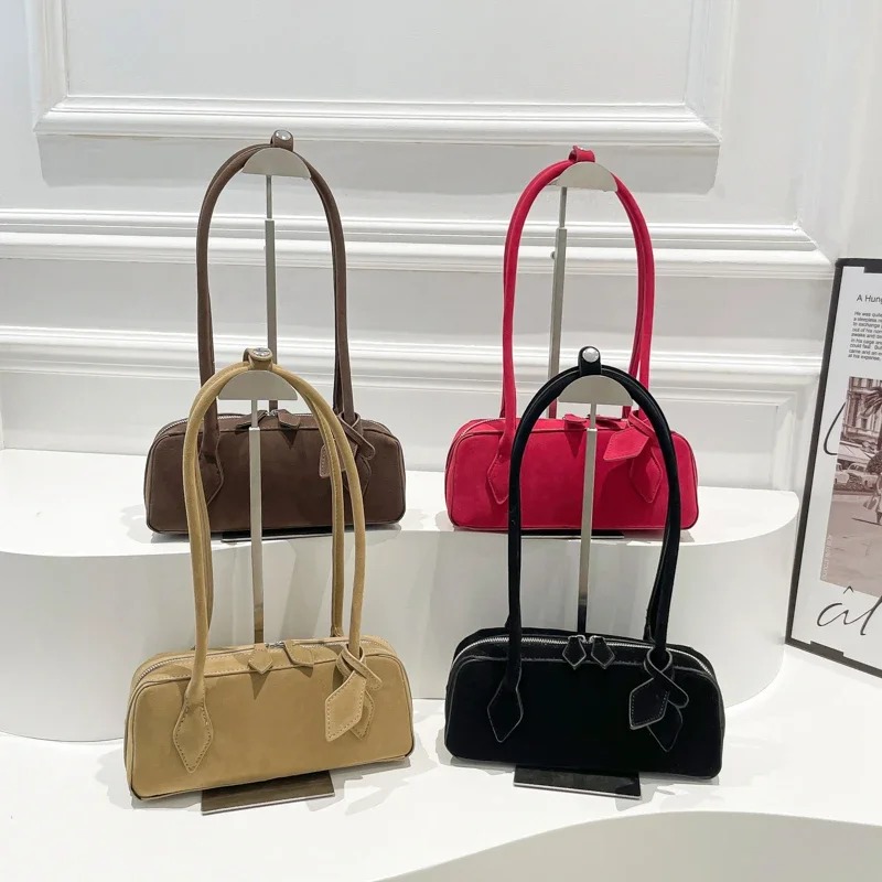 Faux Wildleder Reißverschluss  – Women Bags Discount Bewertung und Preis