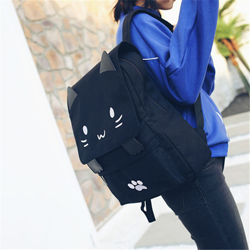Japanische dumme süße 3d Katze – Mini Backpack Women Bewertung und Preis