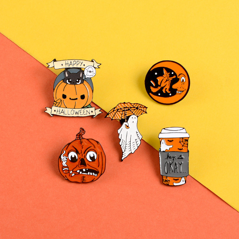 Happy Halloween Emaille Pin Tr – Women Bags Jeans Bewertung und Preis