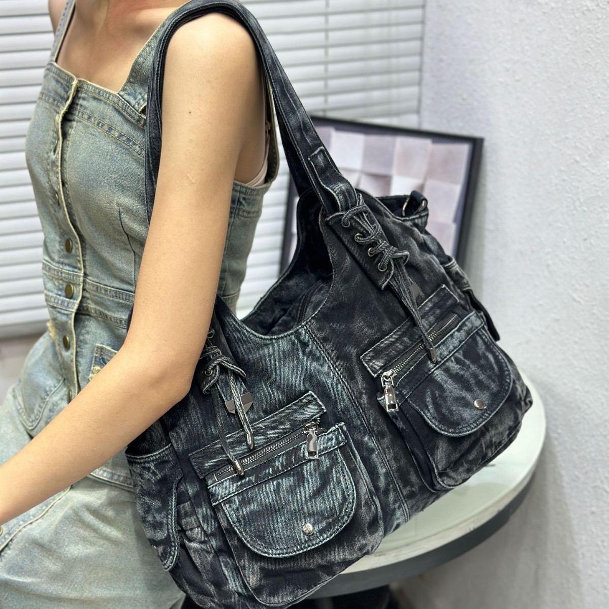 Damen Jeanstasche Y2K Vintage  – Women Bags Jeans Bewertung und Preis