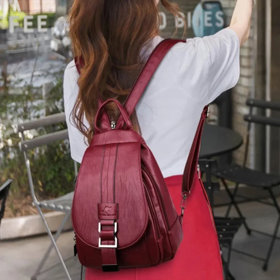 Multifunktionale Frauen Leder  – Mini Backpack Women Bewertung und Preis