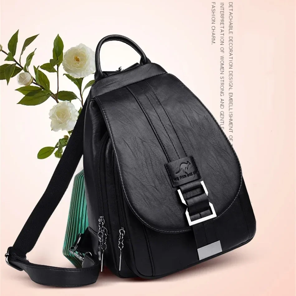 Multifunktionale Frauen Leder  – Mini Backpack Women Bewertung und Preis