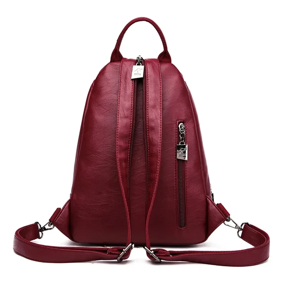 Multifunktionale Frauen Leder  – Mini Backpack Women Bewertung und Preis