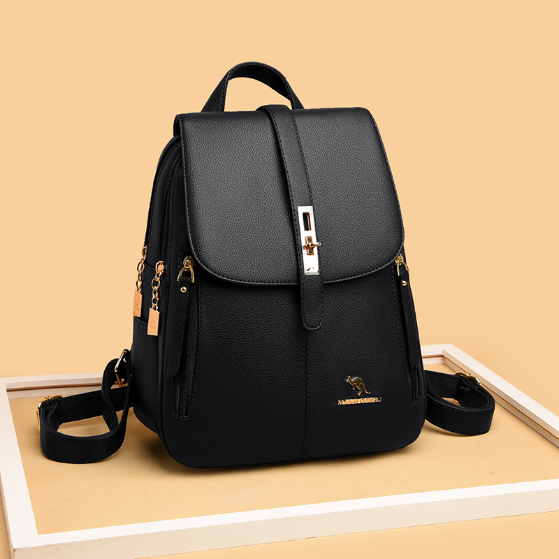 Luxus Frauen Leder Rucksäcke f – Women'S Retro Bags Bewertung und Preis