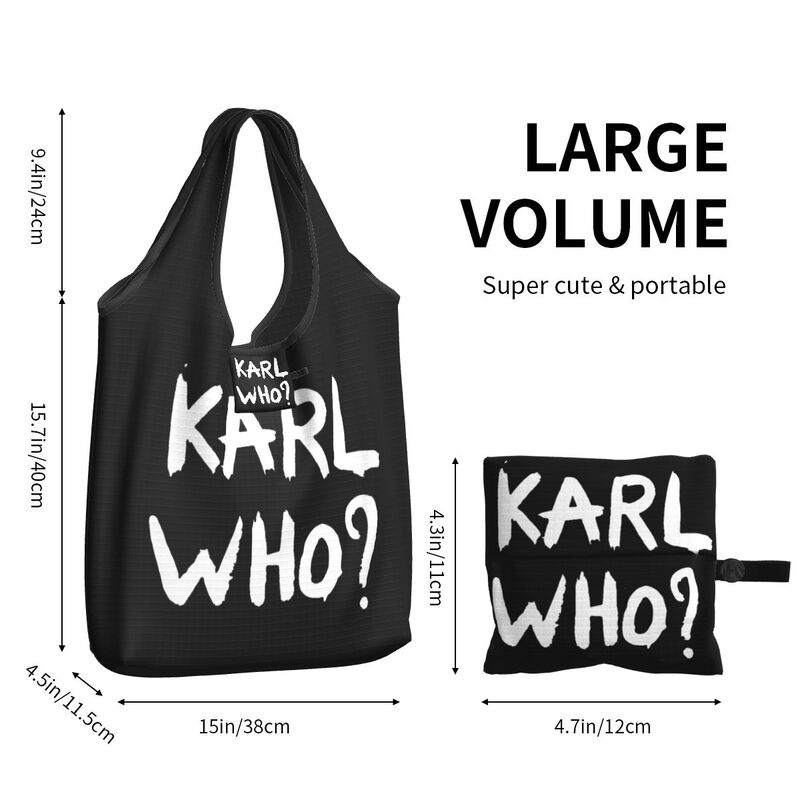 Karl Who Slogan Einkaufstasche – Women'S Karl Bags Bewertung und Preis