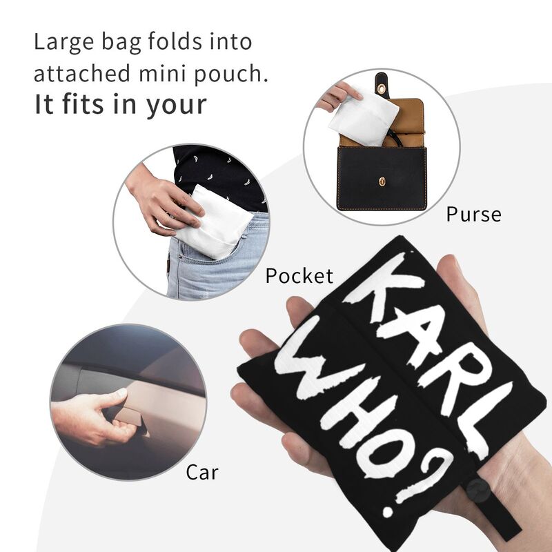 Karl Who Slogan Einkaufstasche – Women'S Karl Bags Bewertung und Preis