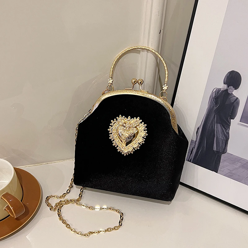 Ketten Samtrahmen Herz Abendes – Women Bags Discount Bewertung und Preis