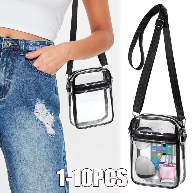 1-10 Stück Damen Transparente  – Women Bags Purses Bewertung und Preis
