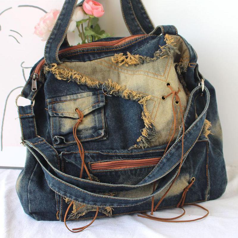 Y2k Wasteland Stray Retro Deni – Women Bags Jeans Bewertung und Preis