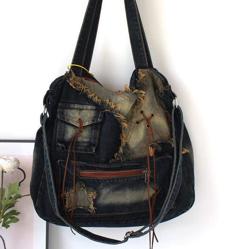 Y2k Wasteland Stray Retro Deni – Women Bags Jeans Bewertung und Preis